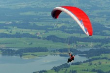 Volo in tandem paramotore al mare Lazio