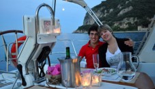 Cena in Barca Liguria