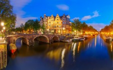 Crociera serale sui canali di Amsterdam