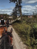 Giornata in sella per 2 nella Riserva Naturale vicino a Varese