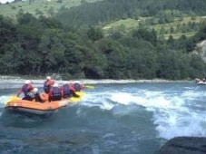 Rafting sul fiume Vorderrhein