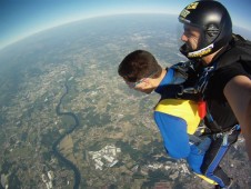 Tandem Skydiving - Lancio con il paracadute a Ulm - Germania