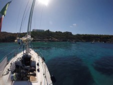 Barca a vela in Sardegna ad Alghero