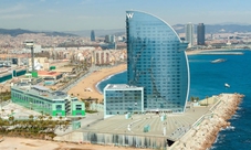 Helicopter flight in Barcelona