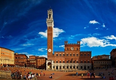 Tramonto a Siena e cena a Chianti