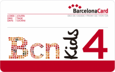 Barcellona Card 4 giorni per bambini (4-12 anni)