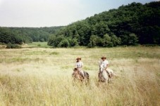 Uscita di un'ora a cavallo per 2 in Toscana