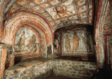 Tour privato del catacombe di Christian Catacombs e Cecilia Metella