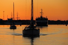 Cena in Barca a Vela Cagliari