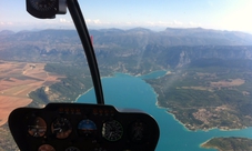 Volo in elicottero di 1 ora sulle Gole del Verdon