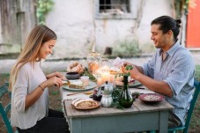 Cena di pesce deluxe a Palermo con soggiorno