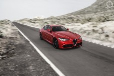 Un giro in Alfa Giulia in pista