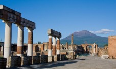 Escursione di un giorno a Pompei con degustazione di vini sul Vesuvio