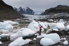 Escursione sul ghiacciaio del ghiacciaio blu e tour di arrampicata su ghiaccio