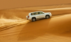 Safari con cammello nel deserto di Dubai