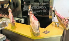 Wine tasting and Iberian ham tapas tour in Madrid