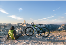 Tour in bici di coppia Matera - I Quartieri dello Sfollamento Anni '50