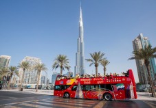 Tour di Dubai in bus hop-on hop-off di 1,2,3 o 7 giorni