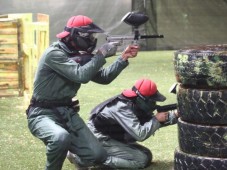 Paintball vicino a Basilea, Svizzera