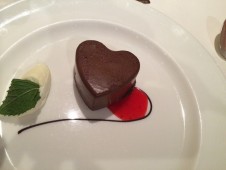 Torta cuore al cioccolato