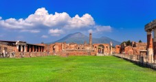 Tour di un giorno a Pompei e sul Vesuvio con partenza da Roma