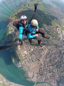 Parapendio biposto con pilota Sicilia