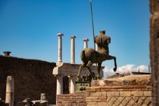 Tour guidato di Pompei ed Ercolano con trasporto in Circumvesuviana