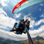 Parapendio Biposto a Brescia con foto