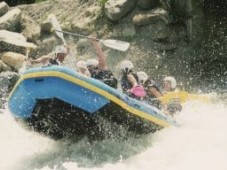 Rafting sul fiume Vorderrhein