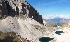 National Park of Monti Sibillini: the crest of the shells stone