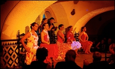 Flamenco show at Tablao Cordobés