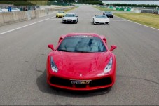 Giro in pista in Ferrari F 488 GTB a Torino