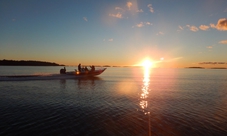 Fishing in Stockholm archipelago