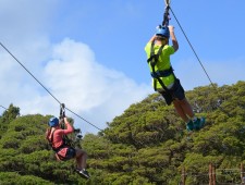 Volo in zipline a Salerno