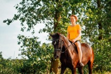 Passeggiata a cavallo per 2 nel Parco della Murgia in Basilicata 