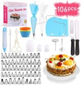 Regala un Set Decorazione Torta 106 pcs