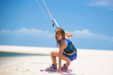 Lezione di Kitesurf