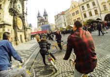 Visita turistica di Praga in bicicletta