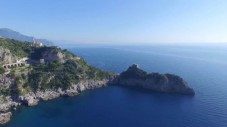 Volo singolo per gruppo in zipline in Costiera Amalfitana
