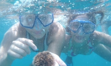 Snorkeling in Chileno Bay