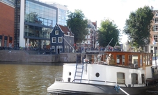 Tour a piedi più crociera sui canali di Amsterdam