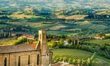 Tour low cost a Pisa, Siena, San Gimignano e Chianti con pranzo in un'azienda vinicola