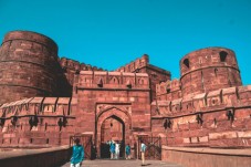 Tour privato di un giorno al Taj Mahal e al Forte di Agra 