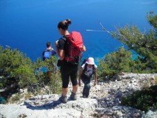 Trekking e pernottamento in tenda per 2 persone in Sardegna