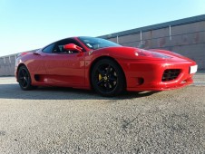 Passeggero a bordo di una FERRARI in Abruzzo