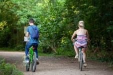 Escursione di Coppia in Bici nell' EcoParco in Sardegna