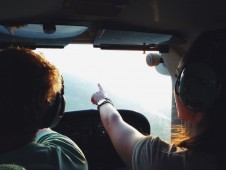 Pacchetto per tre lezioni di aeroplano 