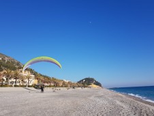 Volo in Parapendio in Liguria