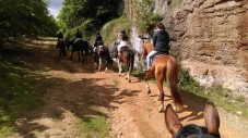 Uscita di un'ora e mezzo a cavallo per 2 in Toscana