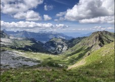 Mountain board per 2 a Flims, in Svizzera